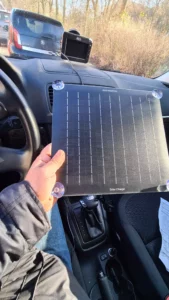 Eco Worthy Solarpanel für die Autonbatterie im Test